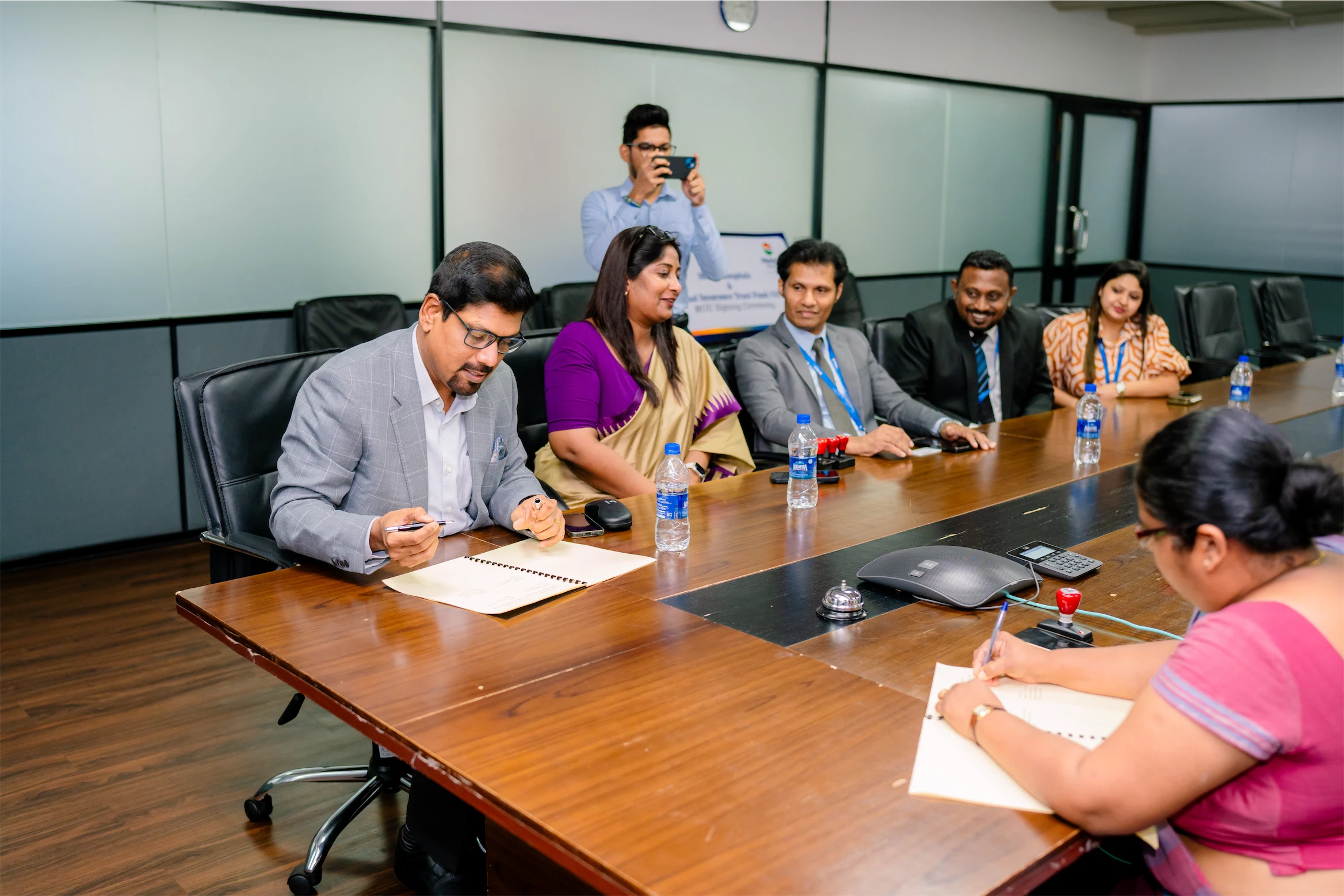 MOU Signing  with NITF - Agrahara - Image 4
