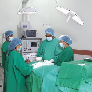 Operating theatre perspective (sample)