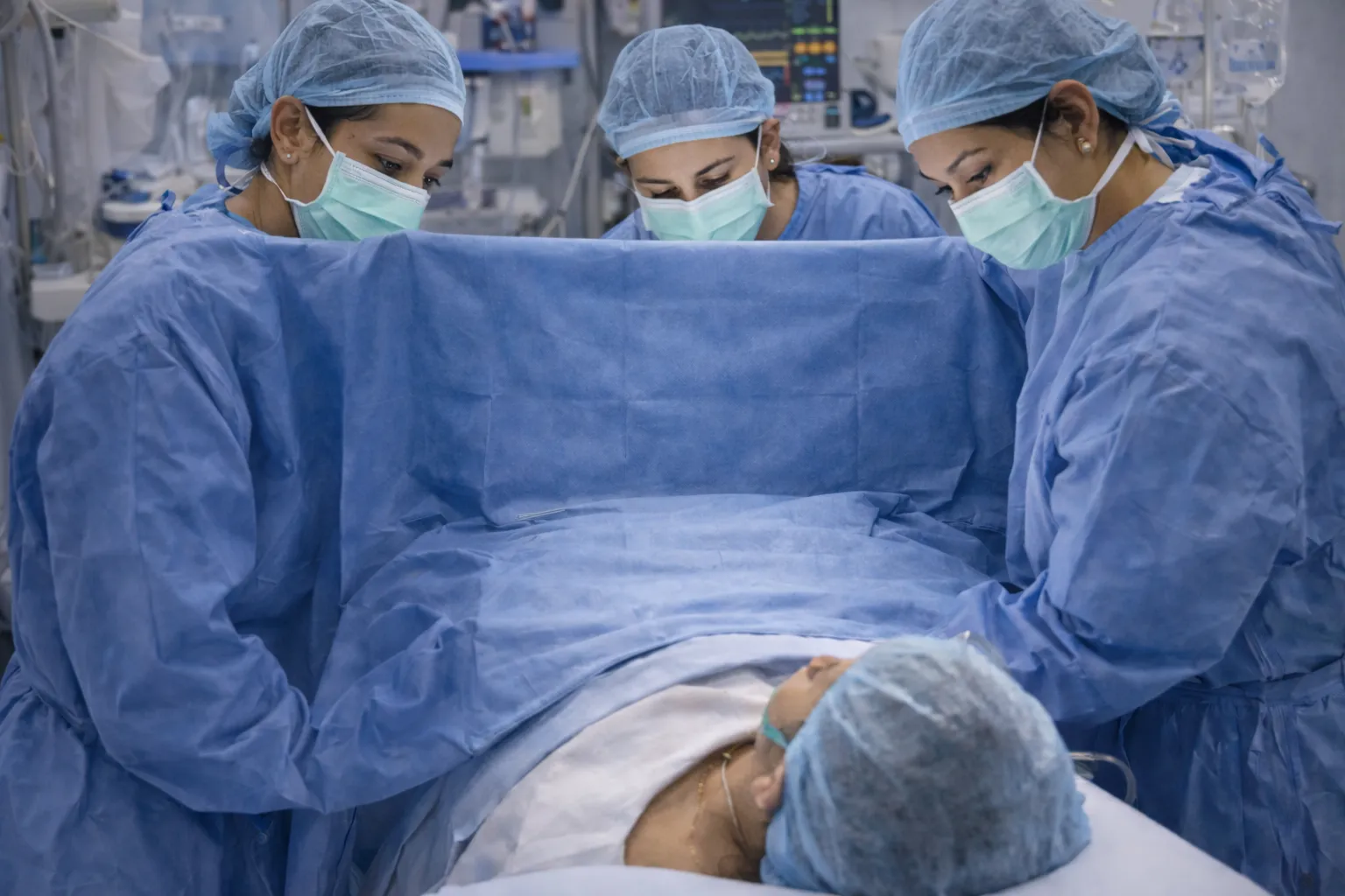 Modern operating theatres for gynecological surgeries